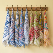 Premium Designer Cotton Bandana – Multi-Use Headwrap, Hair Band & Neck Scarf for Styling - 9pcs